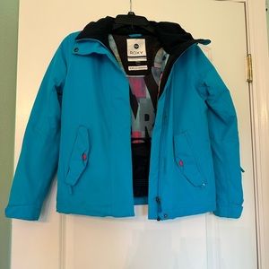 Blue Roxy snow gear set